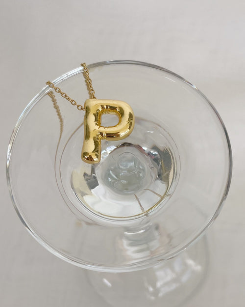 Balloon Letter Necklace