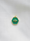 Charm Abeja Verde