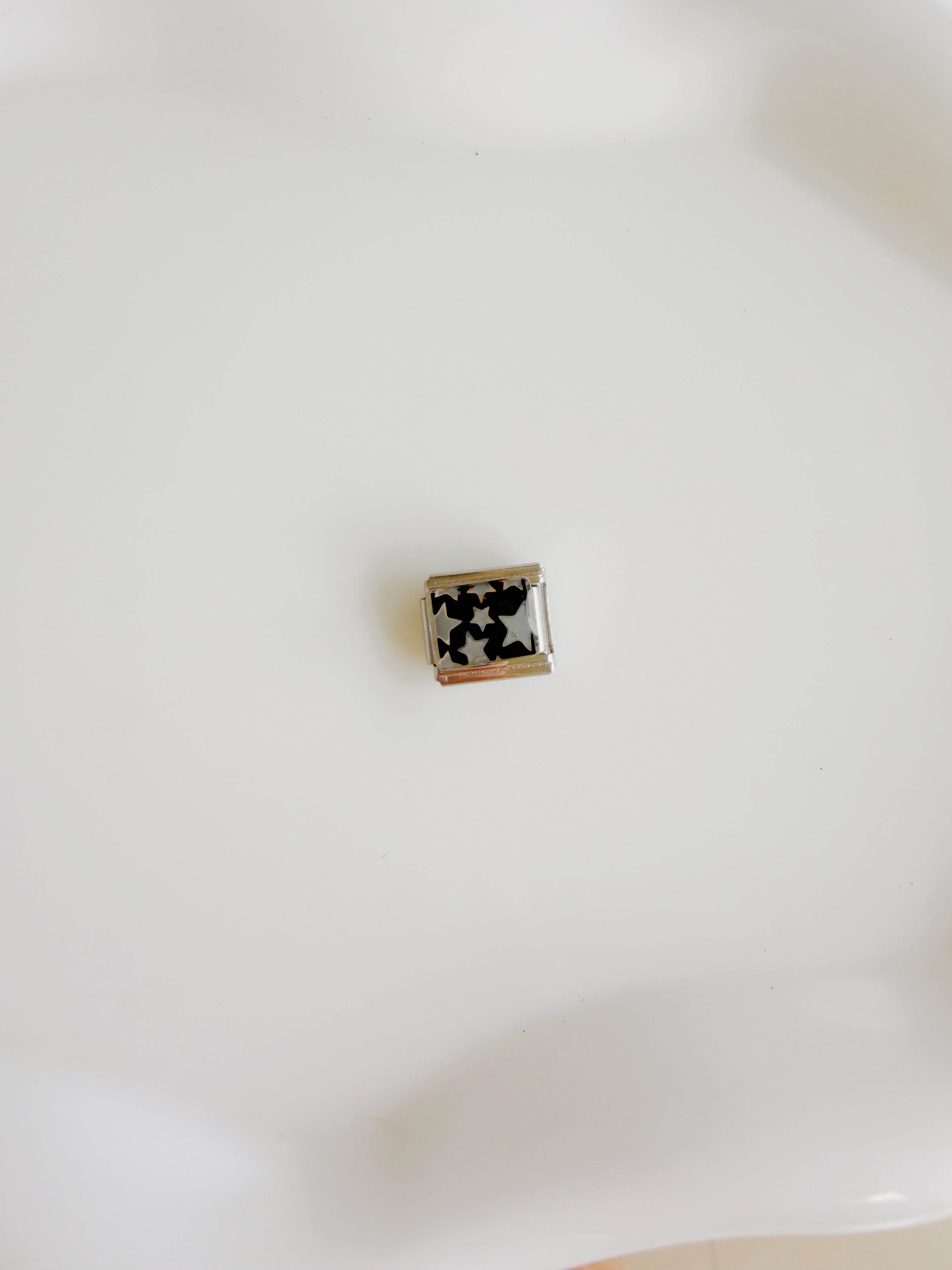 Italian Charm Estrellas Gris