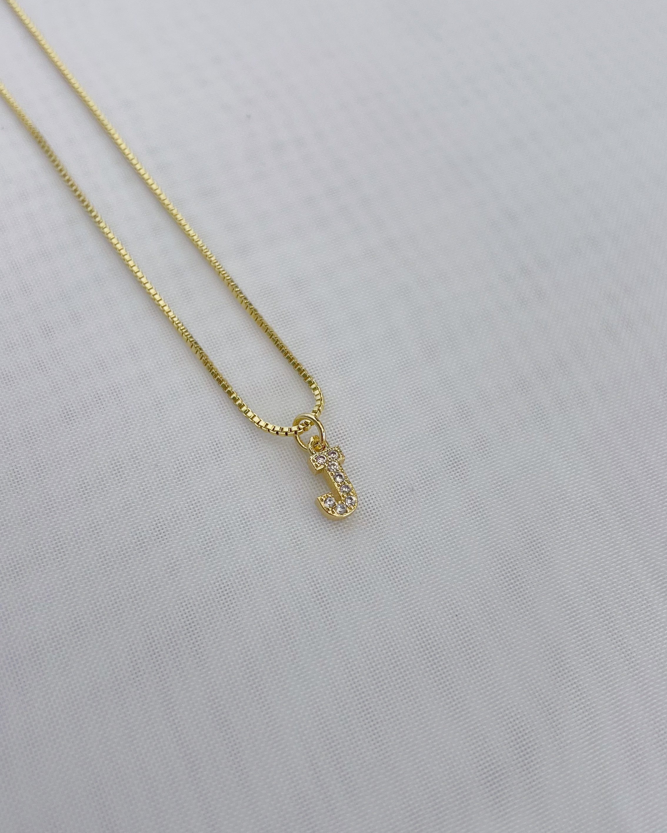 Shinny Letter Necklace