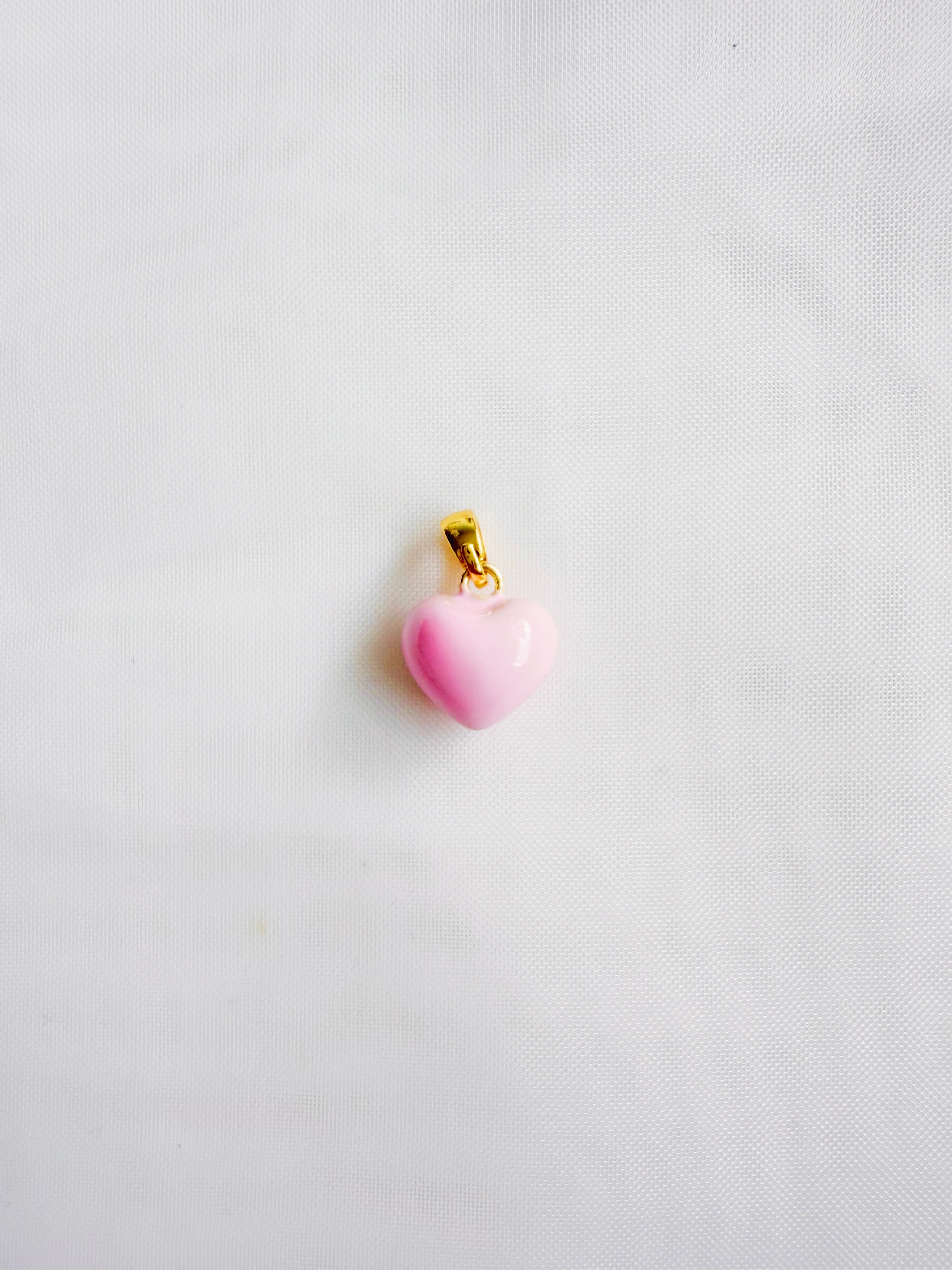 Charm Corazón Rosado