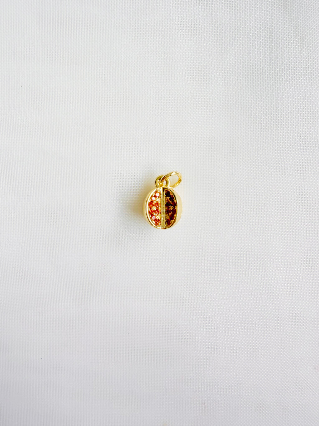 Charm Naranja Dorada