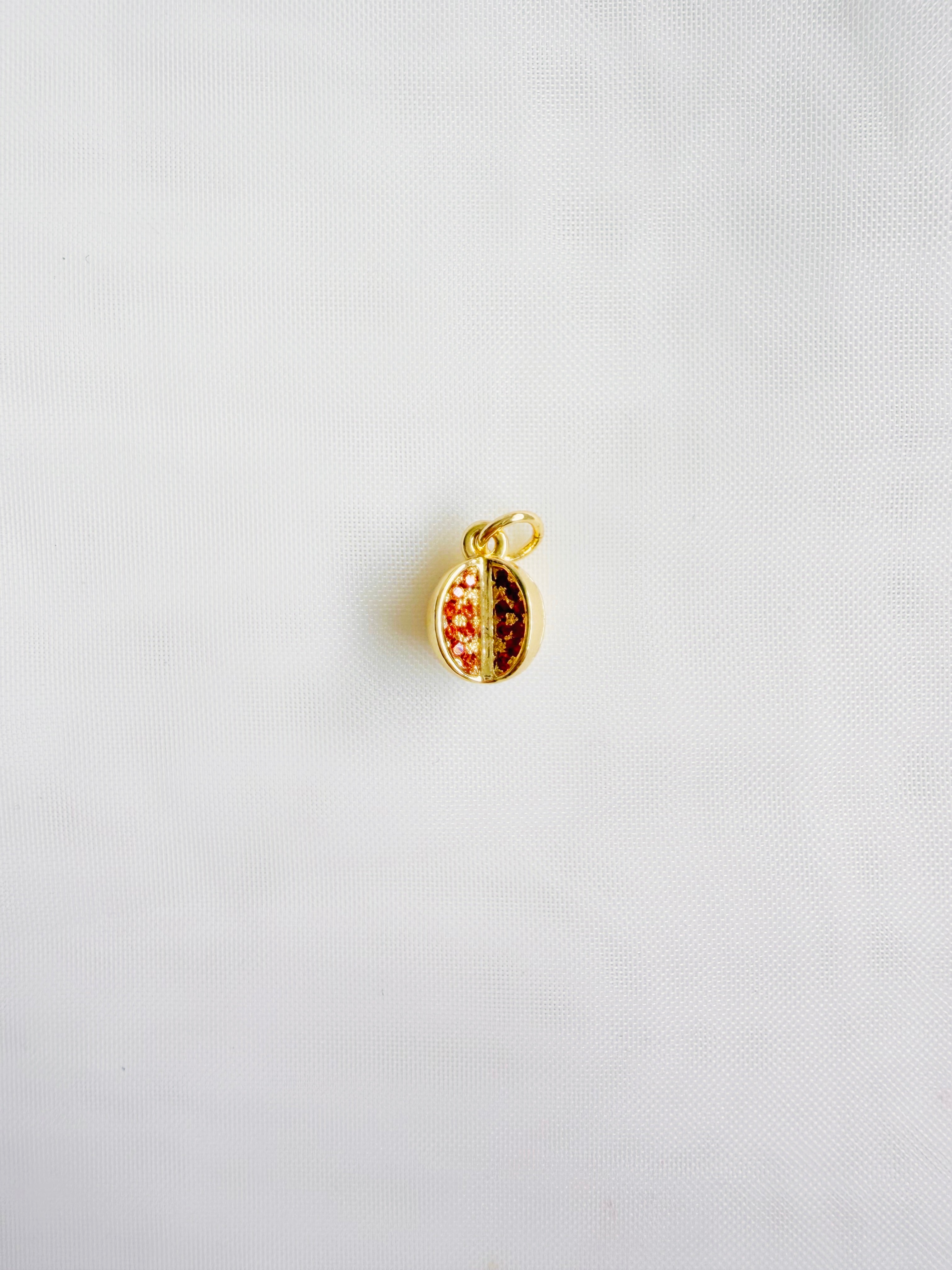 Charm Naranja Dorada