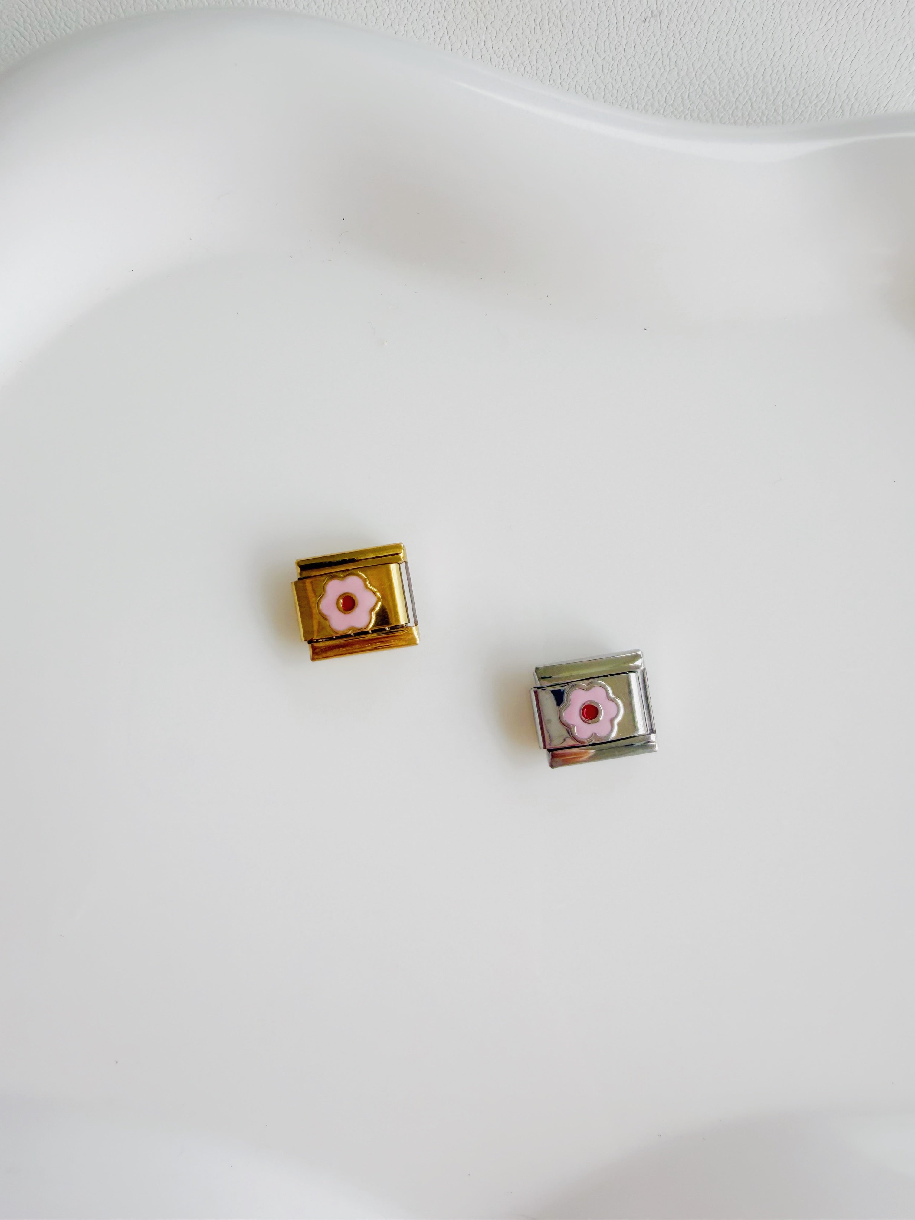 Italian Charm Flor Rosada