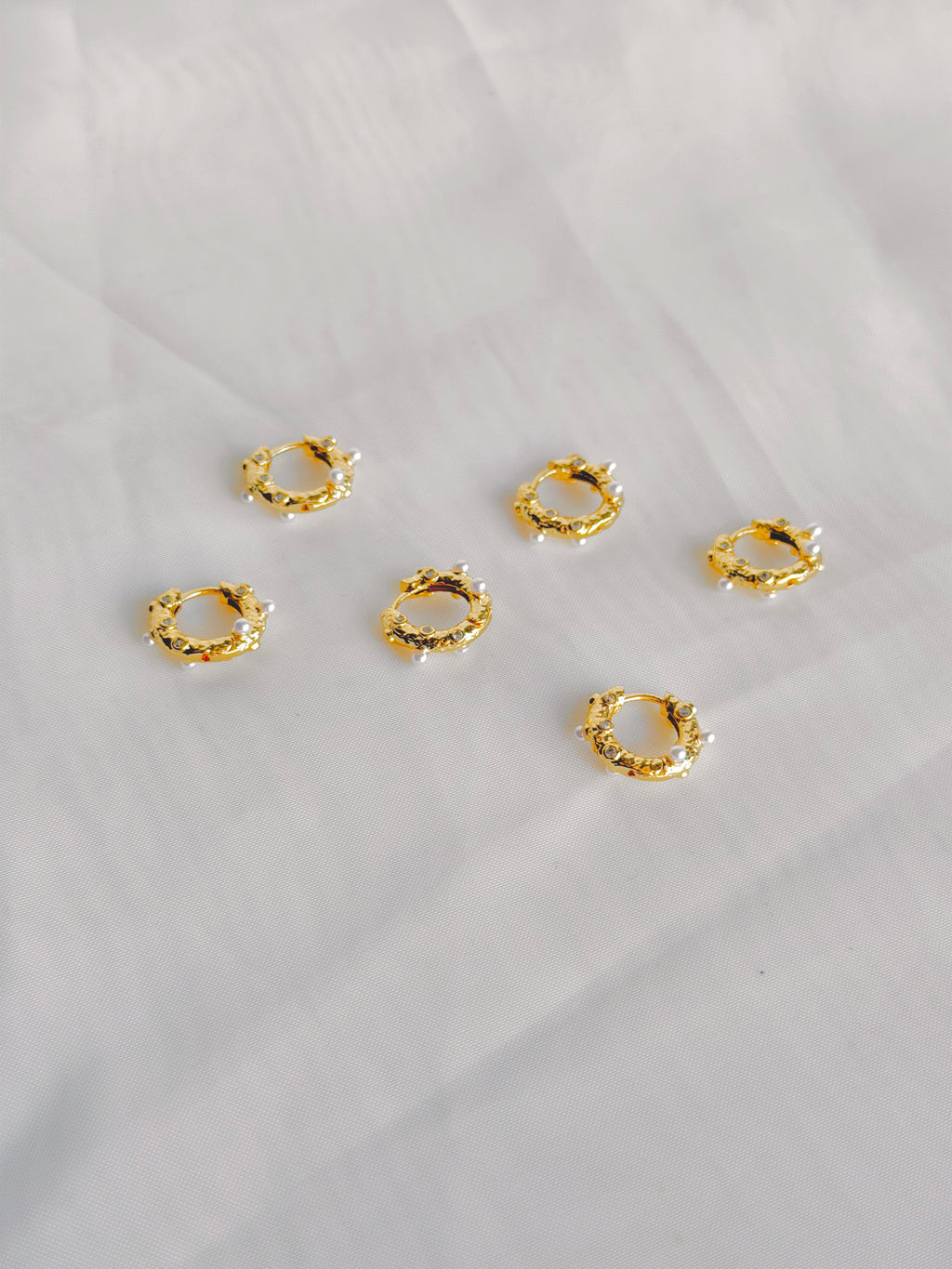 Sea Pearl Hoops